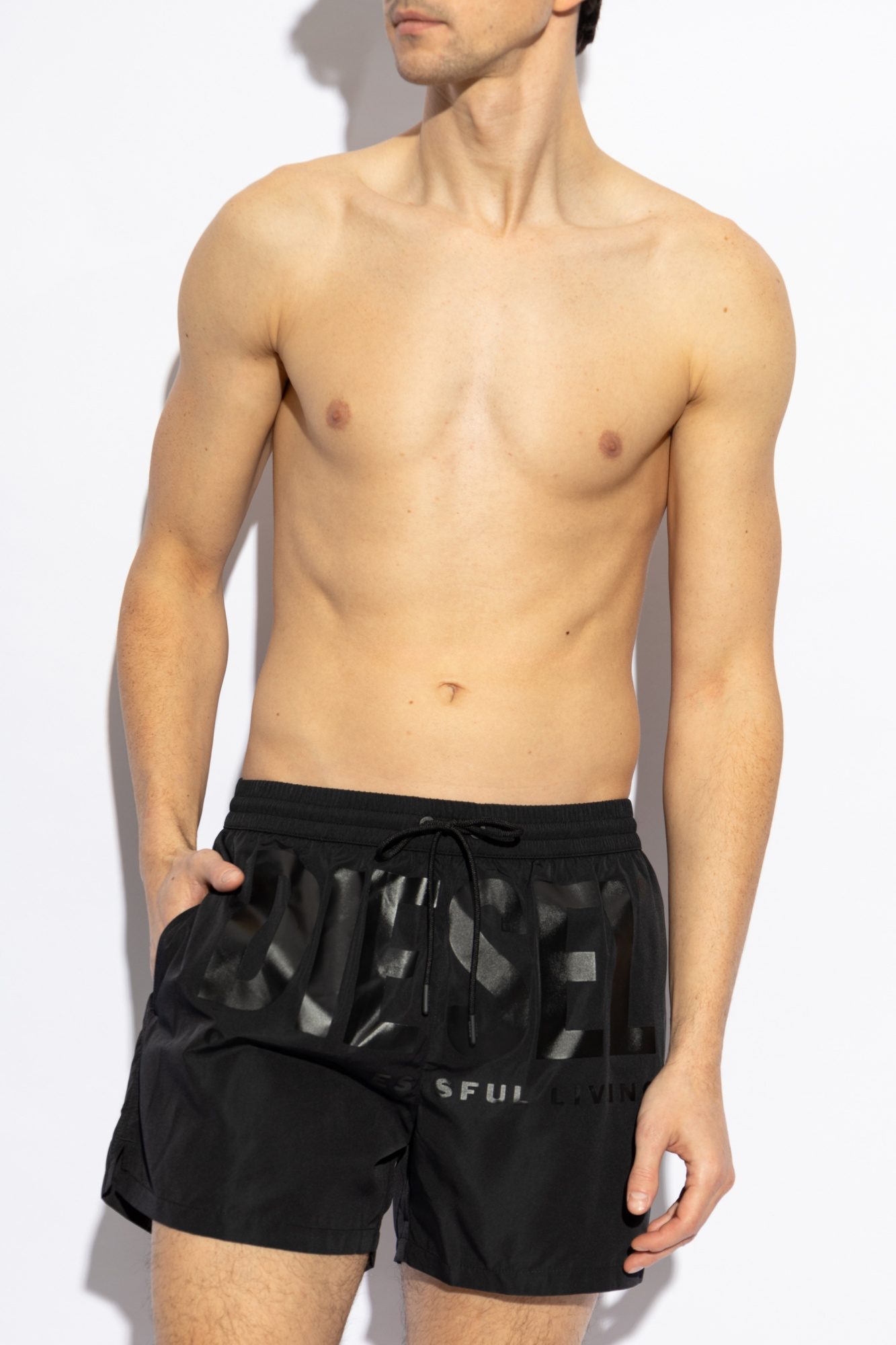 Black Swim shorts KEN-37-D-CORE Diesel - Vitkac AS